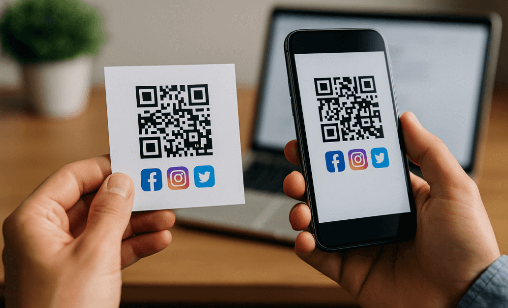 using qr codes to capture offline & social audiences