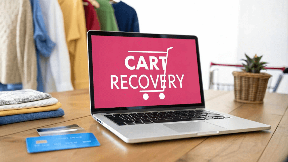 abandoned cart recovery with sms marketing for e-commerce