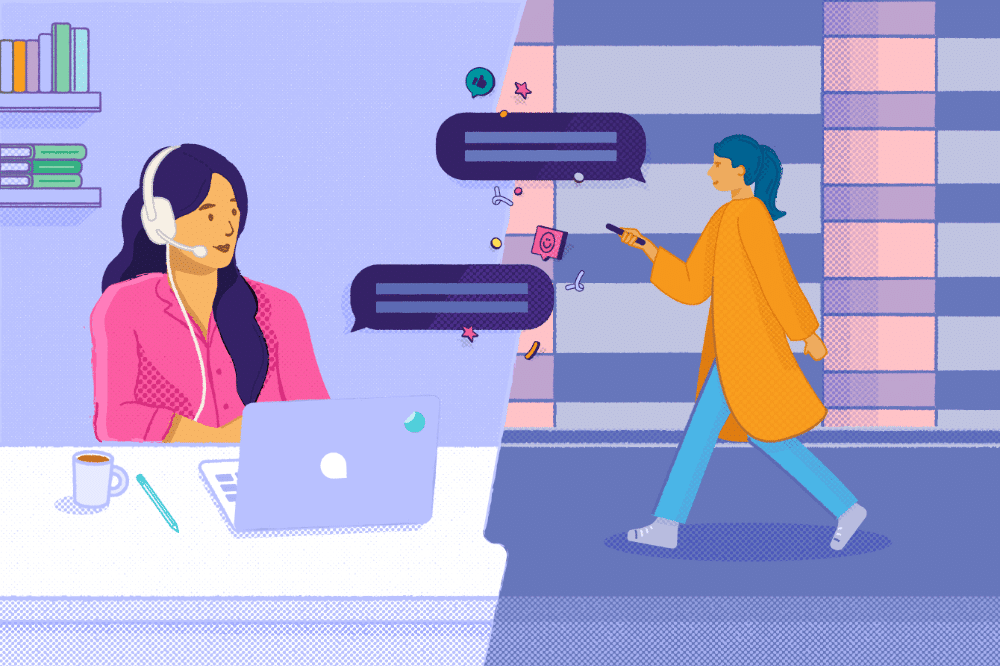 how to use sms for customer support and two-way conversations
