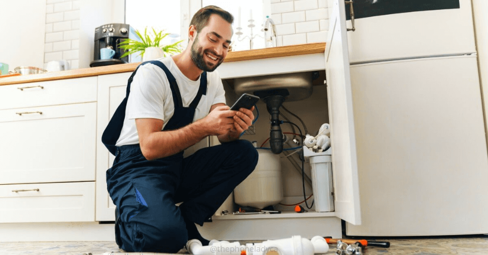 hvac & plumbing texting